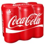Coca Cola can 6 pack 6 x355 Ml