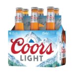 Coors Light premium Beer bottle 6 x 355 ml