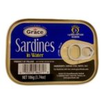 Grace sardines in water 106G