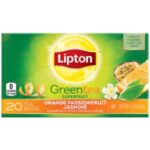 Lipton Tea Green Orange Passion Jasmine 20 Ct