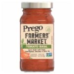 Prego farmers market tomato and basil 666G